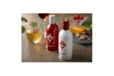 国産苺スパークリングワイン　ミガキイチゴ・カネット290ml(赤白各2本)【1125794】