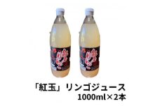 紅玉りんごジュース　1000ml×2本【1418489】