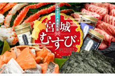 ＊ 共通返礼品 ＊ 定期便 (C) 全6回「 みやぎむすび共通返礼品 」(第1弾)【宮城県 塩竈市と七ヶ浜町の共通返礼品】7h-c-6
