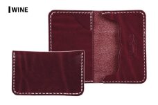 サムライクラフト カードケース(名刺入れ)＜ワイン＞(67mm×110mm×厚み14mm) レザー 革 本革 レザー製品 革製品 ルガトショルダー 本格 ギフト 名入れ 日本製 手縫い ハンドメイド ファッション 小物 Samurai Craft【株式会社Stand Field】ta286-wine