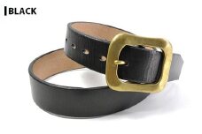 サムライクラフト ギャリソンベルト(Sサイズ)＜ブラック＞ レザー 革 本革 レザー製品 革製品 本格 ギフト 名入れ 日本製 手縫い ハンドメイド ファッション メンズ 小物 Samurai Craft【株式会社Stand Field】ta285-S-black