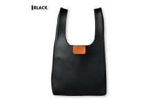 サムライクラフト マルシェトートバッグ(Lサイズ)＜ブラック＞(40cm×21cm×8cm) レザー 革 本革 レザー製品 革製品 鞄 カバン サドルレザー オイルレザー ギフト 日本製 手縫い ハンドメイド ファッション 小物 Samurai Craft【株式会社Stand Field】ta283-black