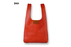 サムライクラフト マルシェトートバッグ(Lサイズ)＜レッド＞(40cm×21cm×8cm) レザー 革 本革 レザー製品 革製品 鞄 カバン サドルレザー オイルレザー ギフト 日本製 手縫い ハンドメイド ファッション 小物 Samurai Craft【株式会社Stand Field】ta128-red