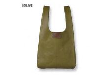 サムライクラフト マルシェトートバッグ(Lサイズ)＜オリーブ＞(40cm×21cm×8cm) レザー 革 本革 レザー製品 革製品 鞄 カバン サドルレザー オイルレザー ギフト 日本製 手縫い ハンドメイド ファッション 小物 Samurai Craft【株式会社Stand Field】ta283-olive