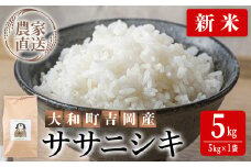 ＜先行予約！2025年9月下旬から順次発送予定＞【令和7年産 新米】お米農家直送！ササニシキ 5kg お米 おこめ 米 コメ 白米 ご飯 ごはん おにぎり 宮城米 ささにしき 新米 令和7年産 お弁当 【お米農家ろくすみファーム】 ta522
