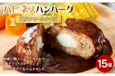 ハピネスハンバーグ　蔵王クリームチーズ　155ｇ(固形量110ｇ)×15個