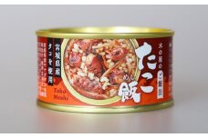 木の屋石巻水産　美里町直売所「防災備蓄・木の屋のご飯缶」たこ飯３缶セット