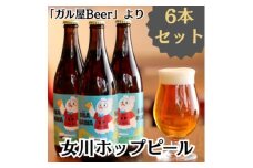 女川ホップピール(発泡酒)6本セット　宮城 500ml 瓶【1384252】