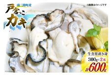 【期間限定発送】牡蠣 生食 南三陸町産 戸倉っこカキ 300g×2本 計600g [宮城県漁業協同組合志津川支所 宮城県 南三陸町 30an0002] 生カキ 生食用 剥き身 かき カキ 生ガキ むき身 むき