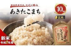 【新米先行予約】玄米 令和7年 秋田県産 あきたこまち 10kg 新米 米 お米 おこめ こめ コメ 令和7年産 ブランド米 ご飯 秋田 秋田県 能代市
