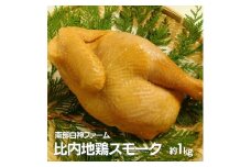 秋田白神比内地鶏スモーク（半身）