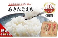 【新米先行予約】新米 令和7年 秋田県産 あきたこまち 10kg (5kg×2袋) 精米 白米 米 お米 おこめ こめ コメ 令和7年産 ブランド米 ご飯 秋田 秋田県 能代市