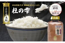 新米 米 お米 《定期便2ヶ月》【白米】秋田県産 あきたこまち あきた種梅産こまち 杜の雫 こだわりの大粒 9kg×2回 合計18kg