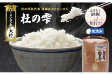 新米 米 お米 《定期便7ヶ月》【無洗米】秋田県産 あきたこまち あきた種梅産こまち 杜の雫 こだわりの大粒 4.5kg×7回 合計31.5kg