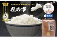 新米 米 お米 《定期便12ヶ月》【無洗米】秋田県産 あきたこまち あきた種梅産こまち 杜の雫 こだわりの大粒 4.5kg×12回 合計54kg