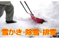 秋田県 能代市 雪かき 除雪 排雪 敷地内の雪かき排雪をします 対象地域：能代市