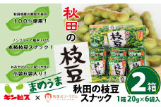 秋田の枝豆（スナック）2箱（12袋入) 30P5601