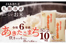 【令和6年産】秋田県大館産あきたこまち10kg(5kg×2) 140P9005  / 農協 秋田 東北 精米  小分け米 10kg 白米 令和6年産 秋田県産 あきたこまち 5kg×2袋 おにぎり 大館 東北 秋田 こわけ ブランド米 おいしい キロ キログラム