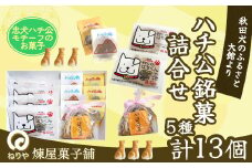 ハチ公銘菓5種詰合せ13個入  55P5618