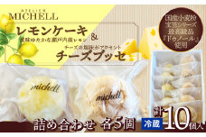 レモンケーキ＆チーズブッセ詰め合わせ（各５個）70P5602