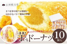 芋ドーナツ　10個入り 50P5618　/ 東北 秋田 大館 大館市 菓子 芋 ドーナツ スイーツ 和菓子 ギフト プレゼント 贈り物 母の日 父の日 敬老の日 誕生日 記念日 お祝い 創作和菓子 自分への ご褒美 プチ贅沢