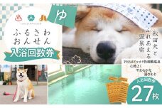 ふるさわ温泉回数券27回 185P8402