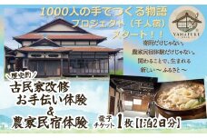 歴史的古民家の改修お手伝い体験と農家民宿体験 500P8407