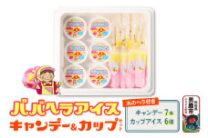 ババヘラ・キャンデー＆カップセット【進藤冷菓】ご当地アイス