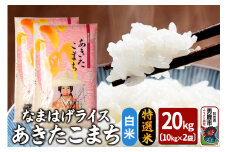 令和6年産『なまはげライス』あきたこまち 特選米 20kg（10kg×2袋）白米 吉運商店 秋田県 男鹿市 お米 お弁当 おにぎり