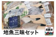 海風丸「地魚三昧セット」 秋田県 男鹿市 漬け魚 一夜干し