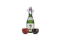 大吟醸福小町 金賞受賞酒と川連塗ぐいのみセット【宇津和】[C3-5001]