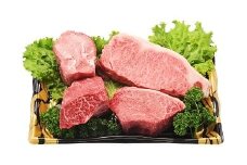 みなせ牛(秋田産黒毛和牛)ステーキブロック4点セット【みなせミートセンター】[E1801]