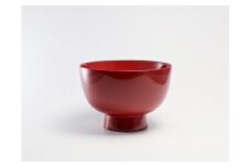 川連漆器 燻椀 IBURIWANCO 東福寺椀 朱【秋田県漆器工業協同組合】[B2-5401]