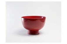 川連漆器 燻椀 IBURIWANCO 東福寺椀 朱【秋田県漆器工業協同組合】[B2-5401]