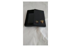 川連漆器 筆箱・藪柑子蒔絵【遠田漆器店】[H6102]