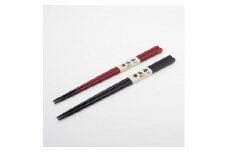 川連漆器 使いやすい夫婦角箸【寿次郎漆工芸】[B1-6001]