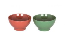 川連漆器 飯茶碗ペア【井上漆器店】[H2-5901]