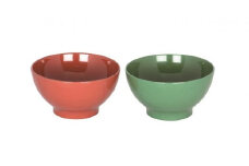 川連漆器 飯茶碗ペア【井上漆器店】[H2-5901]