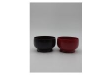 川連漆器 如月夫婦椀【(株)阿部健吉商店】[H5-5303]