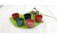 川連漆器 フリーカップ・5色組【井上漆器店】[N4-5901]