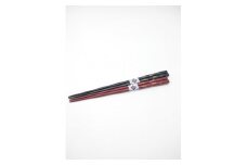 川連漆器 夫婦箸松葉蒔絵木箱入【(株)阿部健吉商店】[H3-5301]