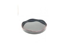 川連漆器 山道丸盆【(株)阿部健吉商店】[H5304]