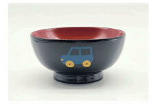 川連漆器 子供椀 くるま【佐藤豊八商店】[M5801]