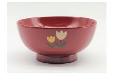 川連漆器 子供椀 はな【佐藤豊八商店】[M5802]