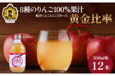 木村さんちの葉取らずりんご100％果汁 りんごジュース 300ml×12本【録政園】 葉とらず はとらず 林檎 リンゴ りんご 完熟 極 甘い フレッシュ 果物 くだもの フルーツ 秋田県 秋田 あきた 鹿角市 鹿角 かづの ジュース