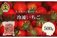 鹿角産 冷凍 いちご 500g×1袋【とざわさん家のいちご】旬 県産 県産いちご 国産いちご いちご 苺 イチゴ 真空 真空パック 小分け お中元 お歳暮 お取り寄せ 母の日 父の日 グルメ 故郷 秋田 あきた 鹿角市 鹿角 送料無料