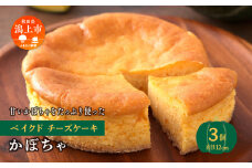 かぼちゃのベイクドチーズケーキ 3個セット