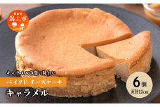 キャラメルベイクドチーズケーキ 6個セット