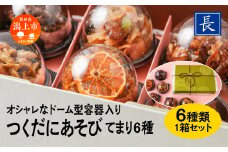 佃煮 てまり 詰め合わせ 6種 セット つくだに 1箱 ギフト 贈答 かわいい ご飯のお供 ご飯がすすむ つくだ煮 ちりめん いか わかさぎ おすすめ 老舗 グルメ お取り寄せ 甘め 人気 おつまみ 肴 酒のあて おかず 秋田 秋田県 潟上 潟上市 【佐藤食品】