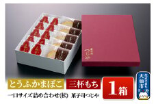 とうふかまぼこ・三杯もち 一口サイズ詰め合わせ(松) 【菓子司つじや】